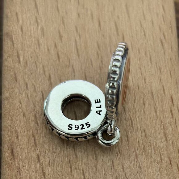 Pandora Basketball Swoosh! Charm Pendant, S925 Silver Bracelets - Picture 4 of 4